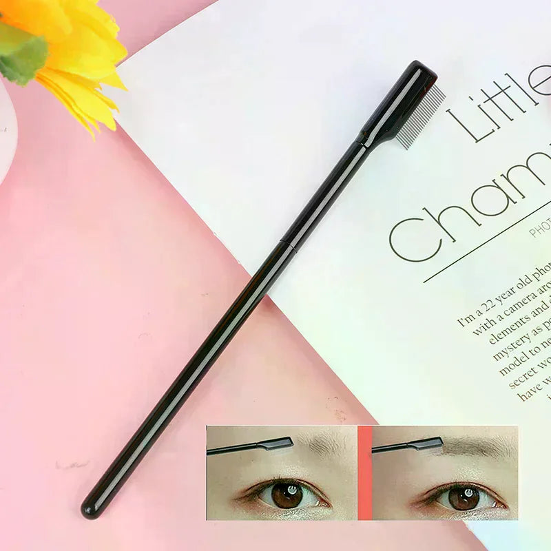 Steel Eyebrow & Eyelash Comb | Metal Lash Separator Tool Eyelash Comb QXL