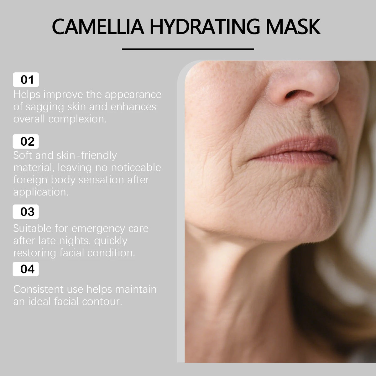 4-Pack V Line Face Lifting Mask | Chin Firming Strap Face Lifting Mask QXL