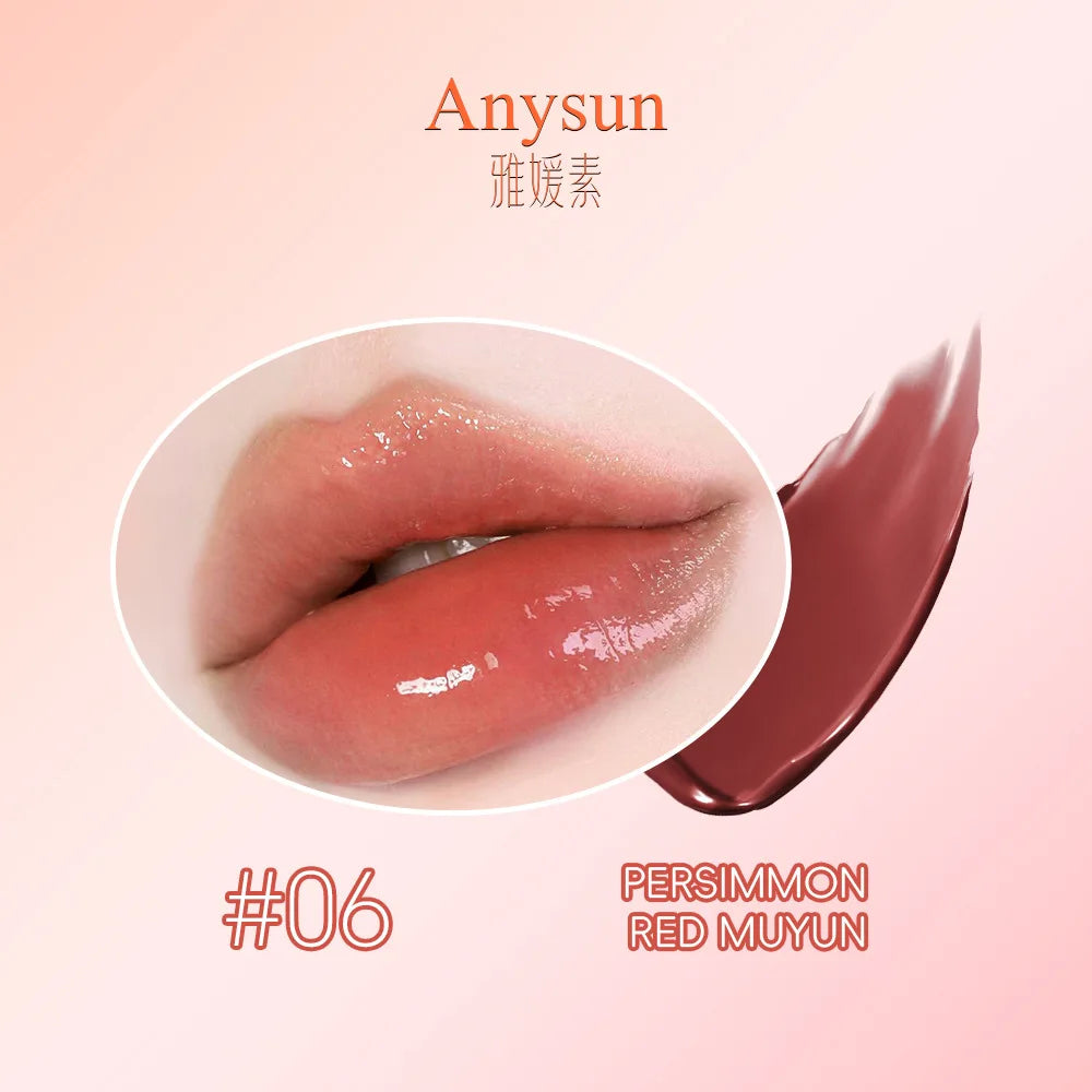 Cute-Shaped Moisturizing Lip Gloss | Long-Lasting Luminous Color Lip Gloss QXL AY8012-06