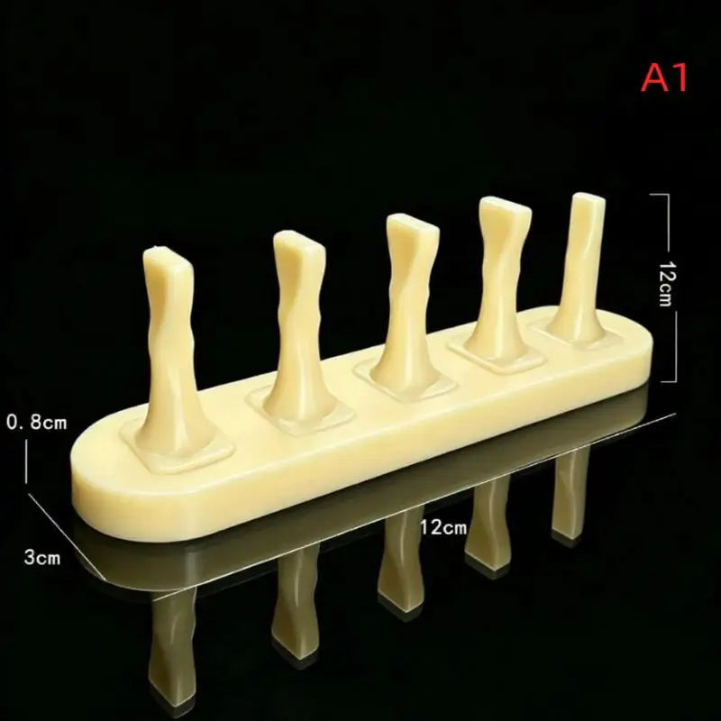 Acrylic Non-Magnetic False Nail Display Stand | 5 or 10 Pack Nail Display Stand QXL A1