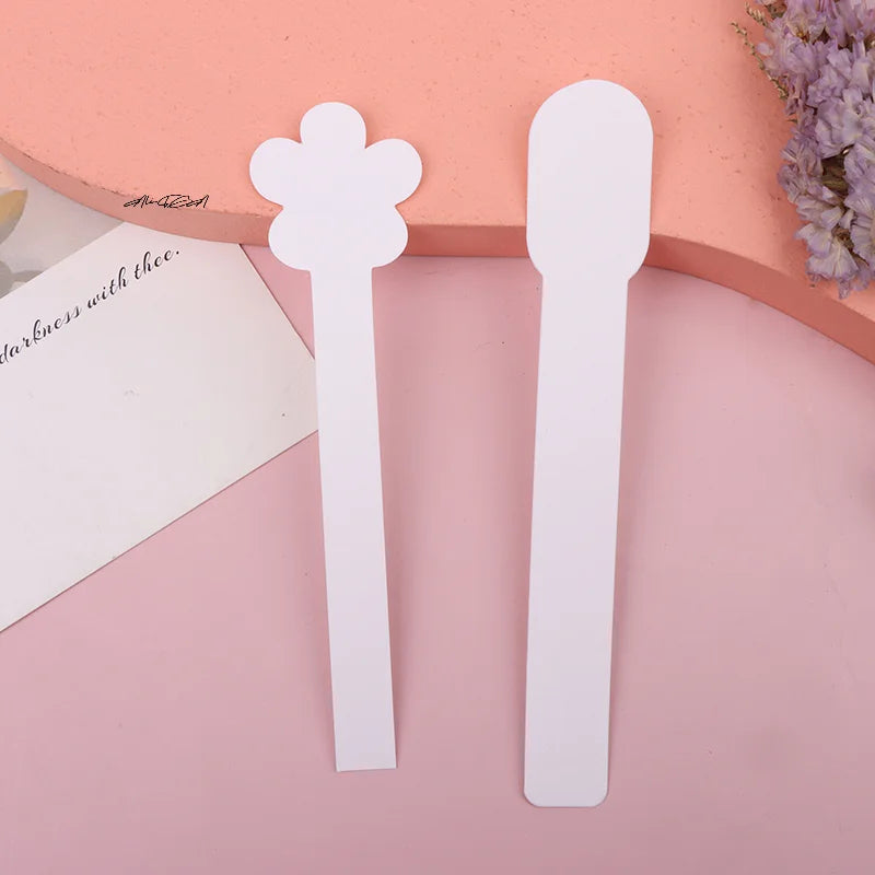 100-Pack Flower-Shape Perfume & Essential Oil Test Strips Fragrance Test Strips QXL