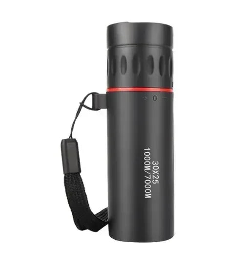 Mini 30x25 HD Monocular Telescope with Phone Holder | Outdoor Monocular Telescope QXL 30x25 Telescope
