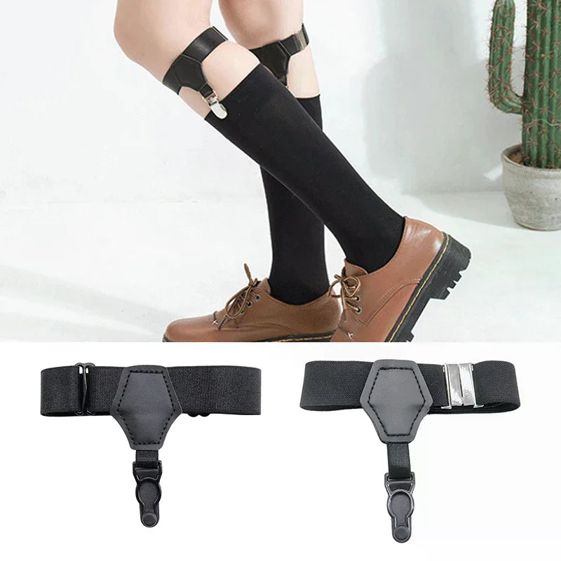 Adjustable Sock Garter Belt | Metal Clip Stocking Suspender Sock Garter Belt QXL