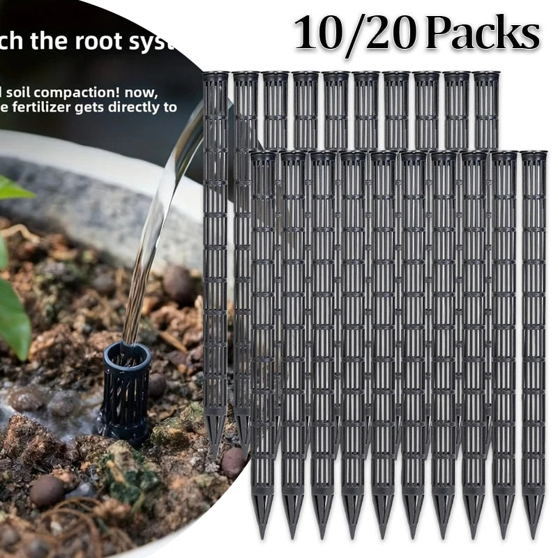Plant Aeration Tubes for Pots | 10/20-Pack Root Care Tool Plant Care Tool QXL