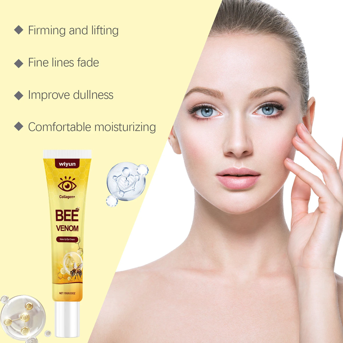 WIYUN Bee Venom Eye Cream – Anti-Wrinkle & Moisturizing Eye Cream QXL