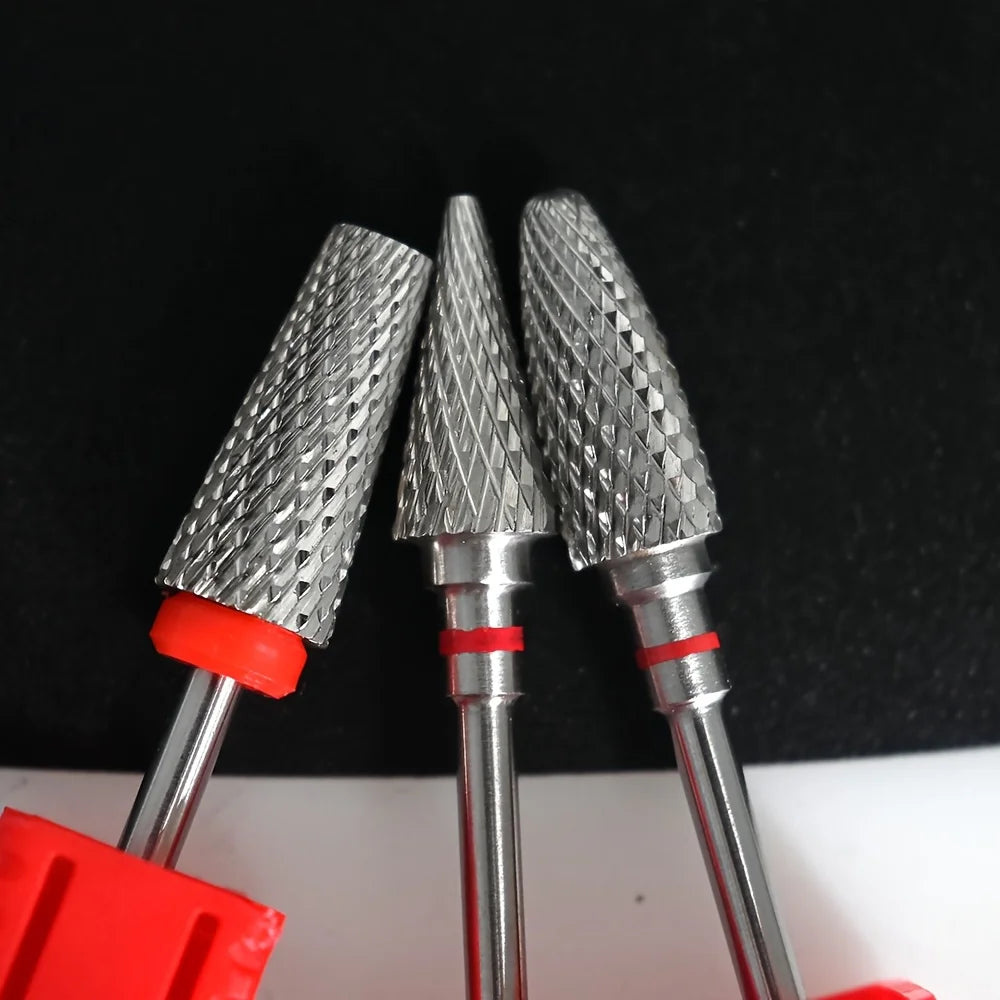 FUMOSIK 3-Pc Nail Drill Bit Set | Gel & Acrylic Remover Kit Nail Drill Bit Set QXL