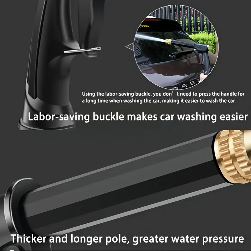 5-Meter Garden Hose Water Gun & Connector Joint Set Garden Hose Set QXL
