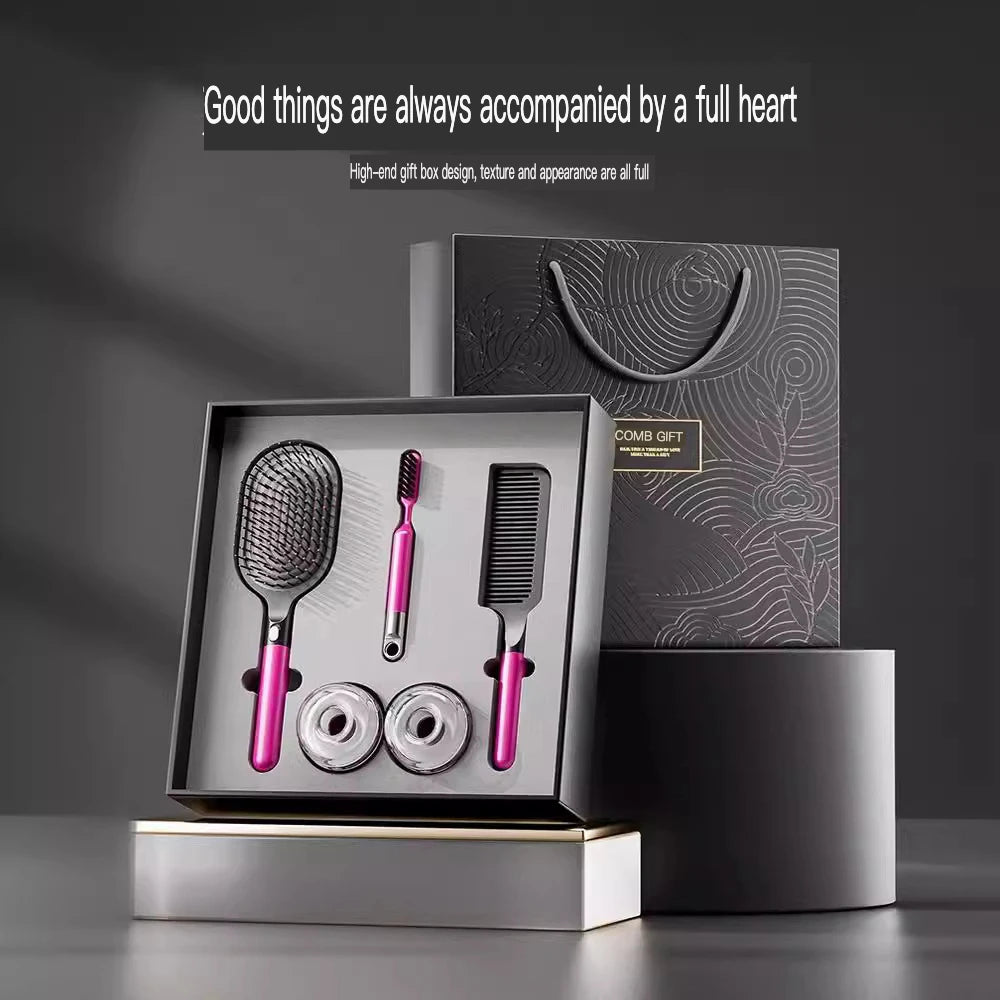 Luxury Air Cushion Comb Gift Box | Birthday & Couples Set Air Cushion Comb QXL