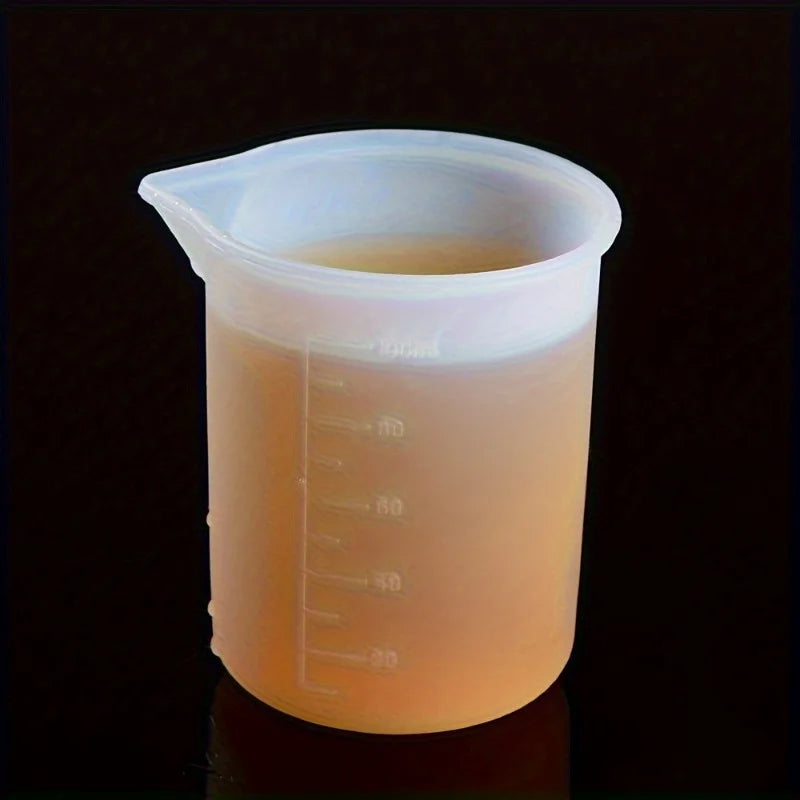 5-Piece Silicone Liquid Measuring Cups | Baking & Cooking Set Measuring Cup Set QXL