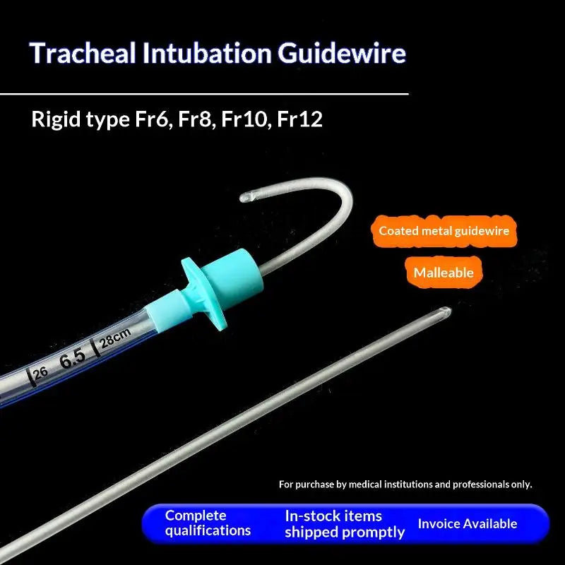Single-Use Intubation Stylet Guide Wire | FR6–FR12 Intubation Stylet QXL
