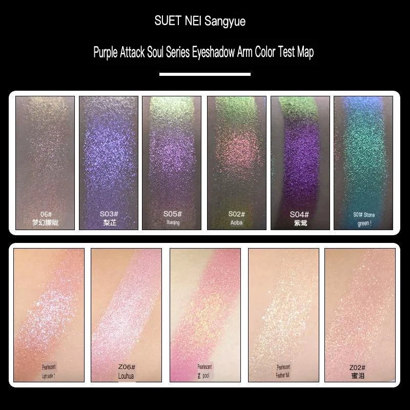 SUET NEI Mulberry Purple Rose Eyeshadow Palette – Matte & Shimmer Eyeshadow Palette QXL