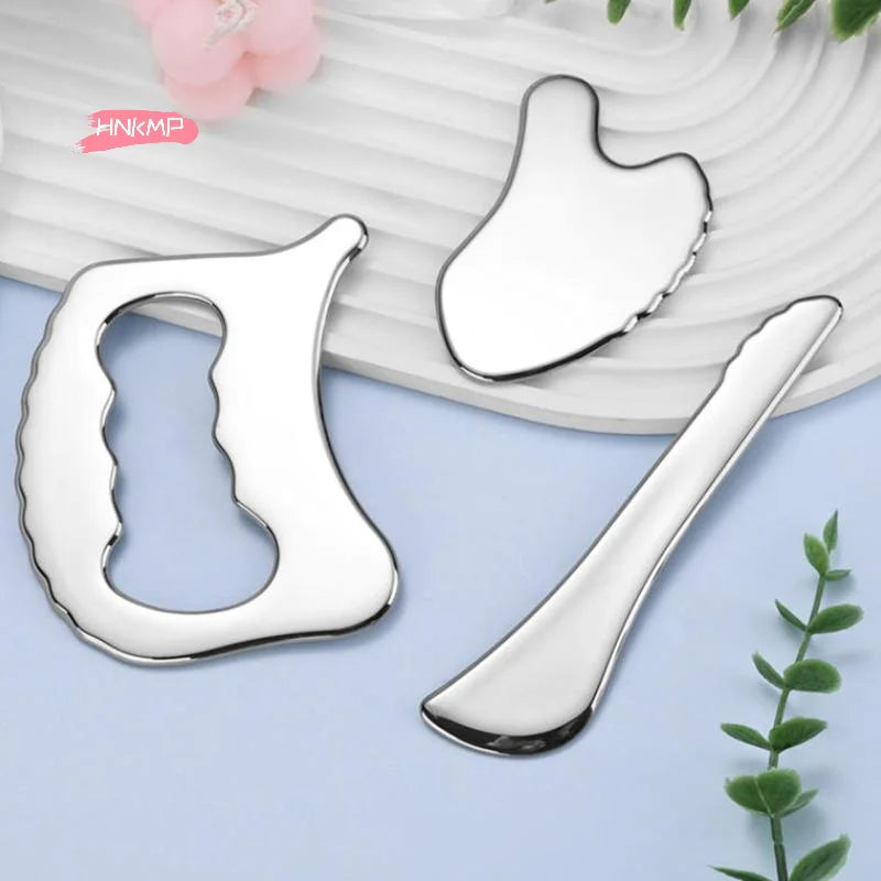 Stainless Steel Gua Sha Fascia Scraping Massage Tool | HNKMP Fascia Scraping Tool QXL