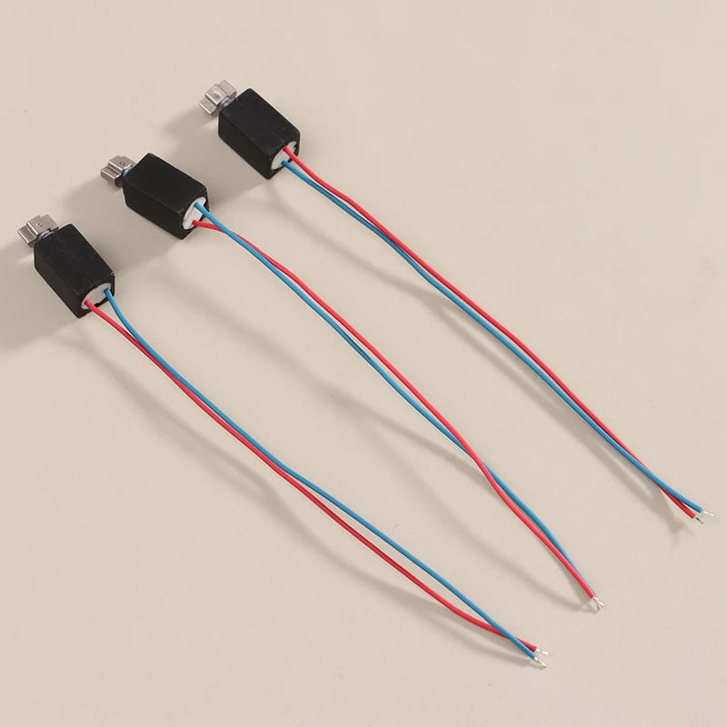 5-Pack 4×8mm DC 3V Mini Vibration Motor with Eccentric Wheel DIY Micro Vibration Motor QXL