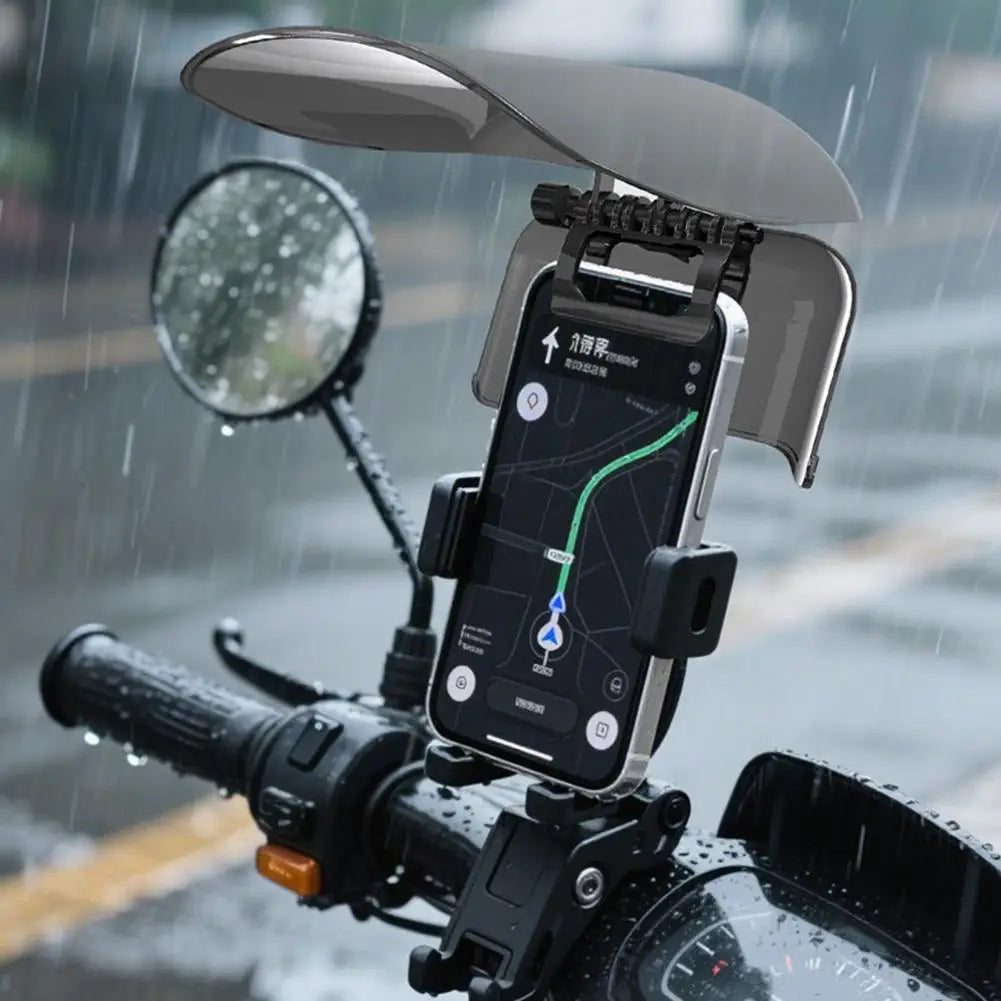Motorcycle Phone Sun Shade Cover | Anti-Glare GPS Screen Visor Phone Sun Shade Cover QXL