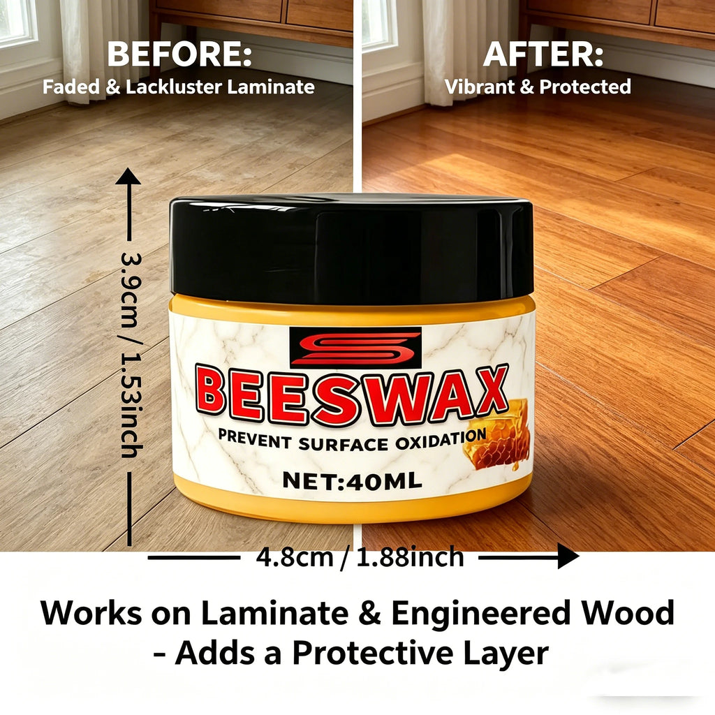 Beeswax Furniture Polish & Care Wax | Restores Shine Furniture Care Wax QXL