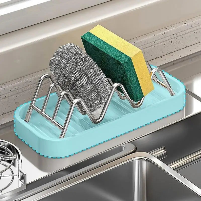 Stainless Steel Soap Rack & Drainage Tray | Bathroom Organizer Soap Rack & Tray QXL