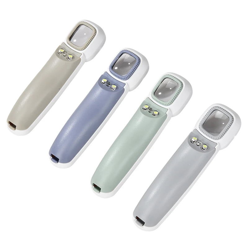 50x Handheld Magnifier – LED & UV Lamp for Jewelry & Reading Handheld Magnifier QXL