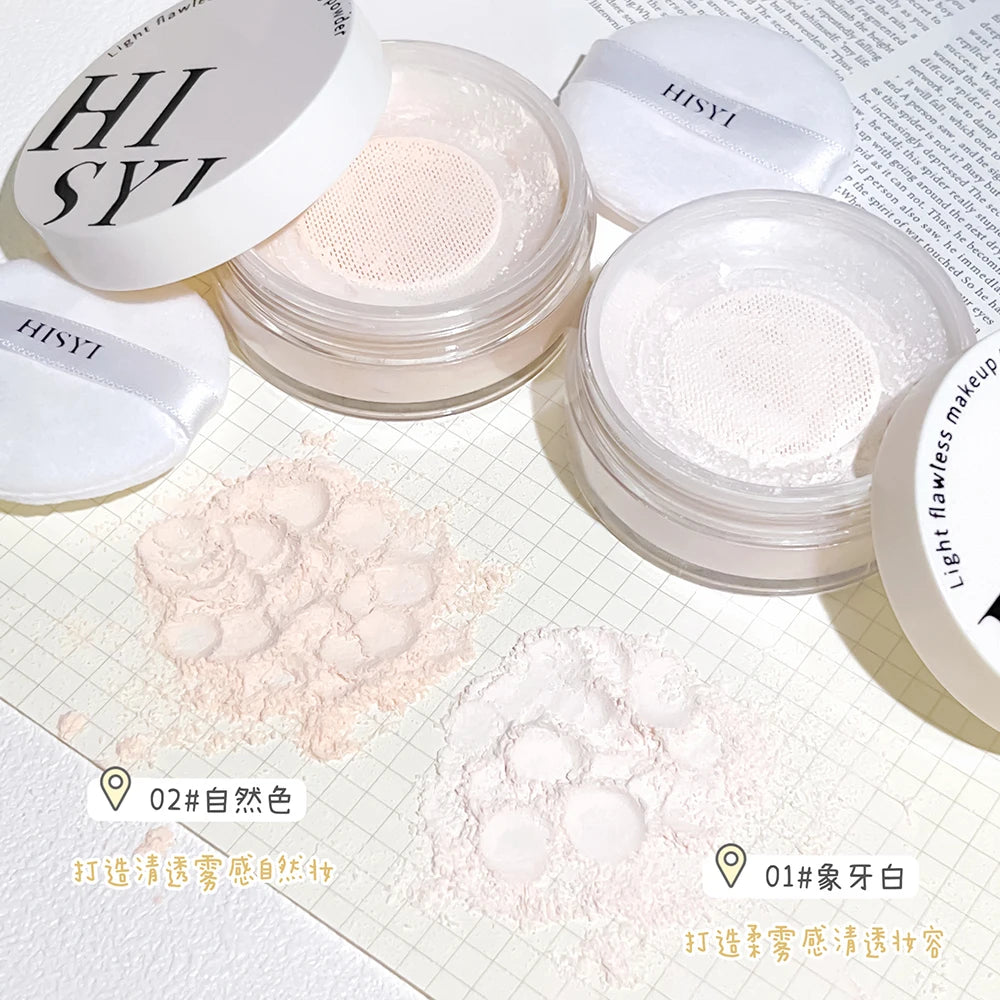 HISYI Translucent Loose Setting Powder – Matte Oil Control Loose Setting Powder QXL