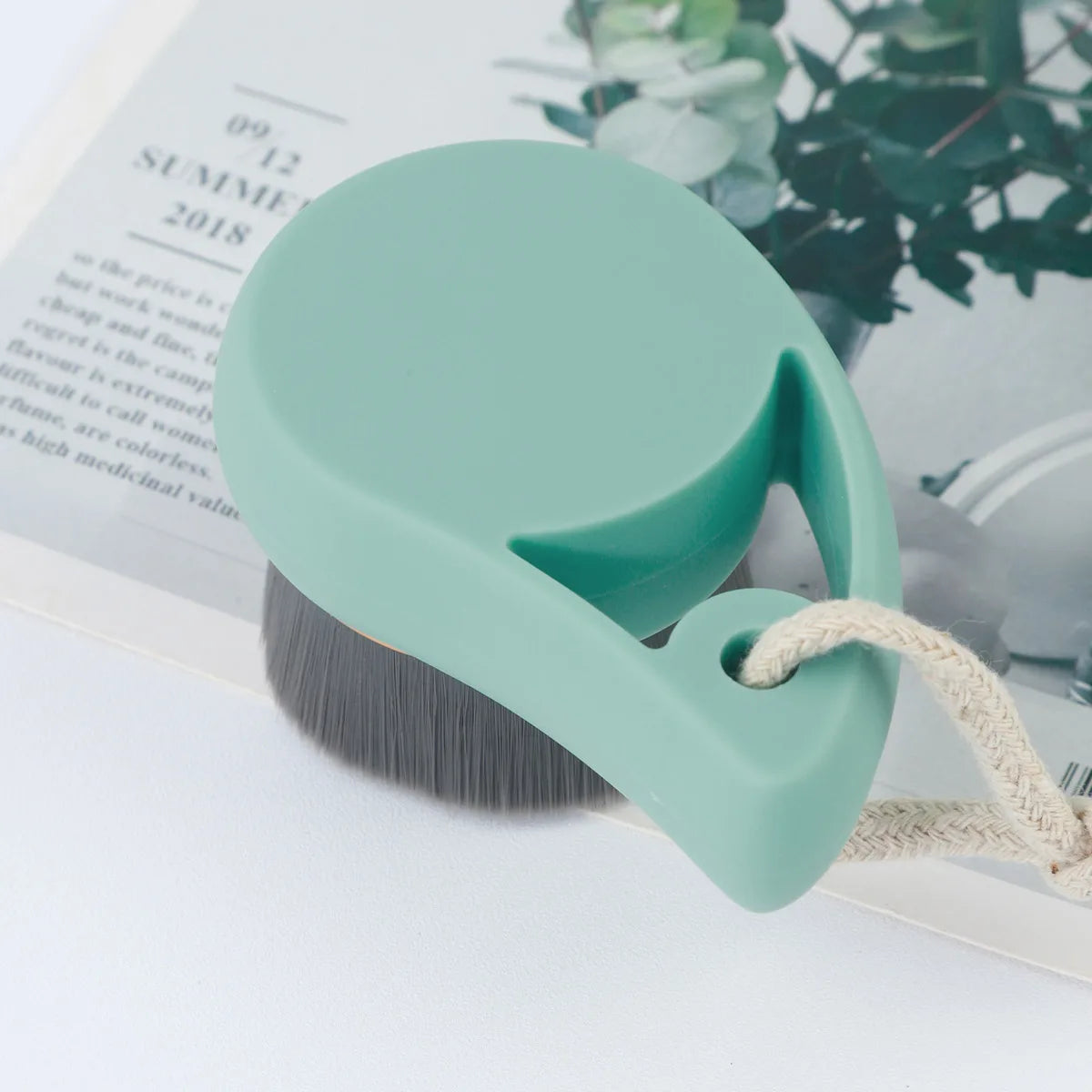 Bamboo Charcoal Facial Cleansing Brush | Exfoliating Scrub Facial Cleansing Brush QXL