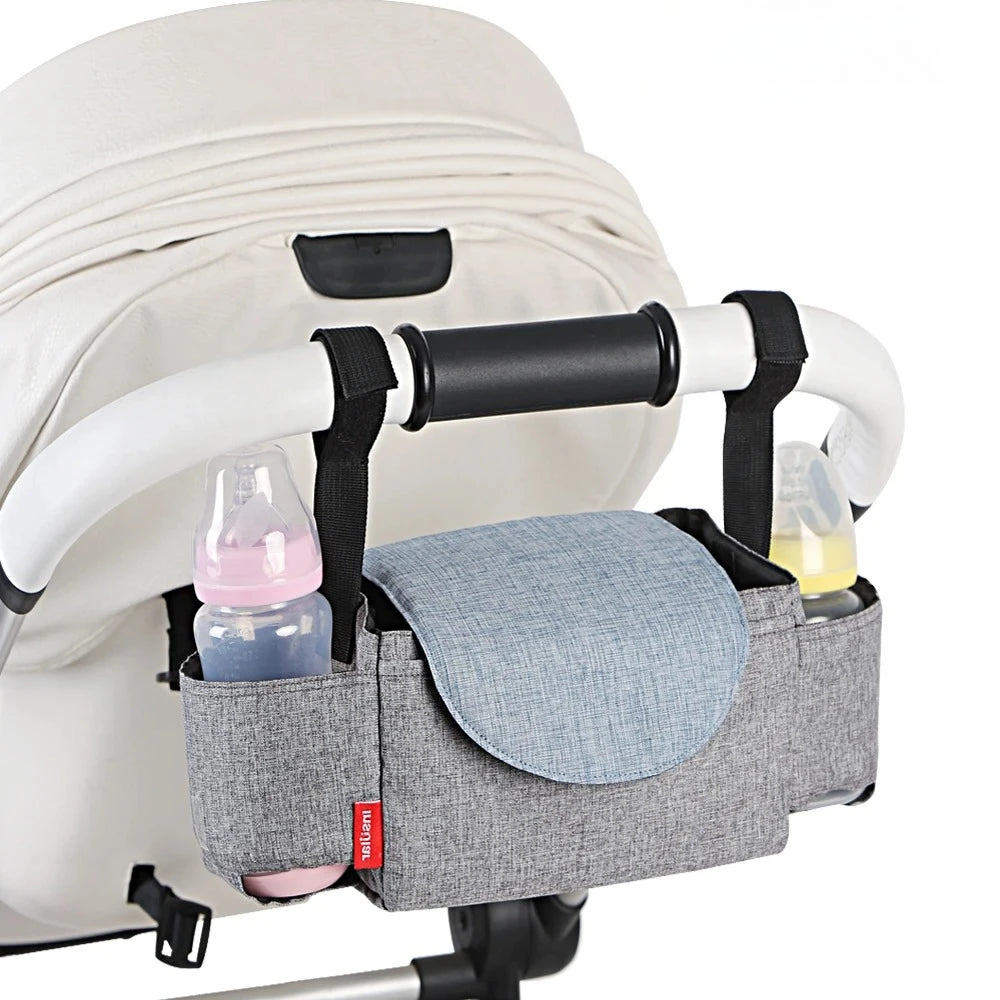vvocci Insulated Stroller Diaper Bag | Baby Bottle Storage Insulated Diaper Bag QXL