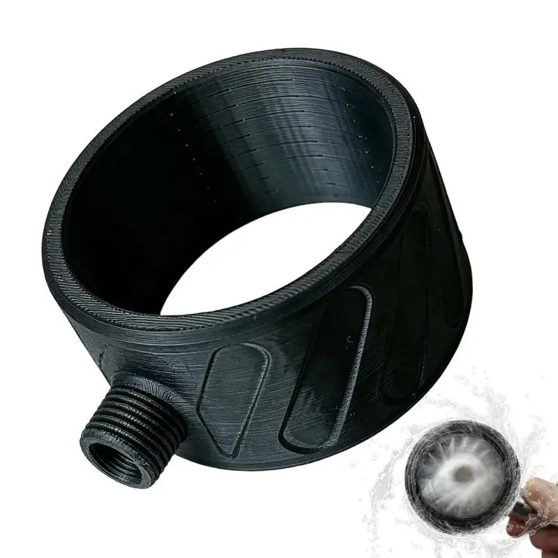 High Pressure Spiral Nozzle Shower Head | 360° Ring Spray Spiral Nozzle Shower Head QXL