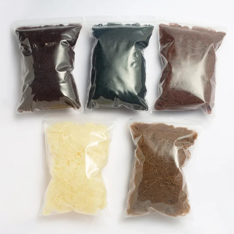 20-Pack Nylon Bun Hair Nets | 4 Colors, 5mm Mesh Hairnets Hair Net Set QXL