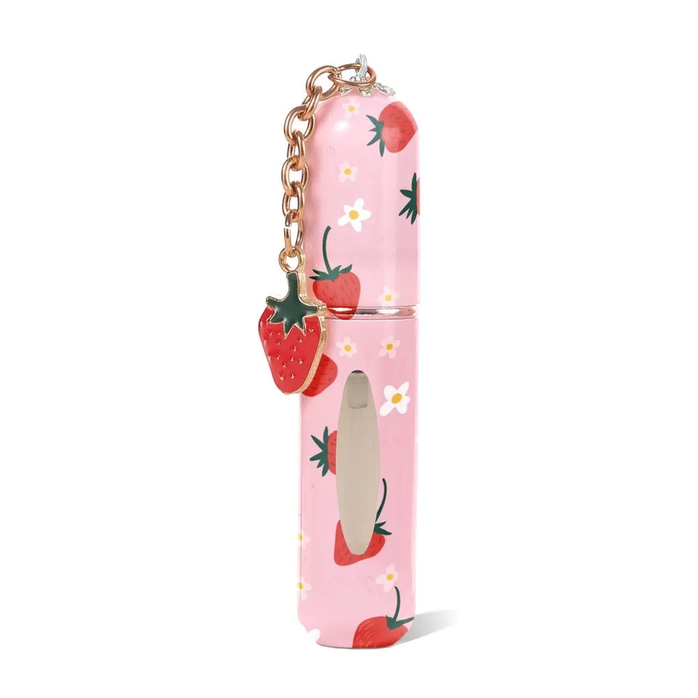 5ml Mini Refillable Perfume Spray Bottle | Flower Pattern Perfume Atomizer QXL 4