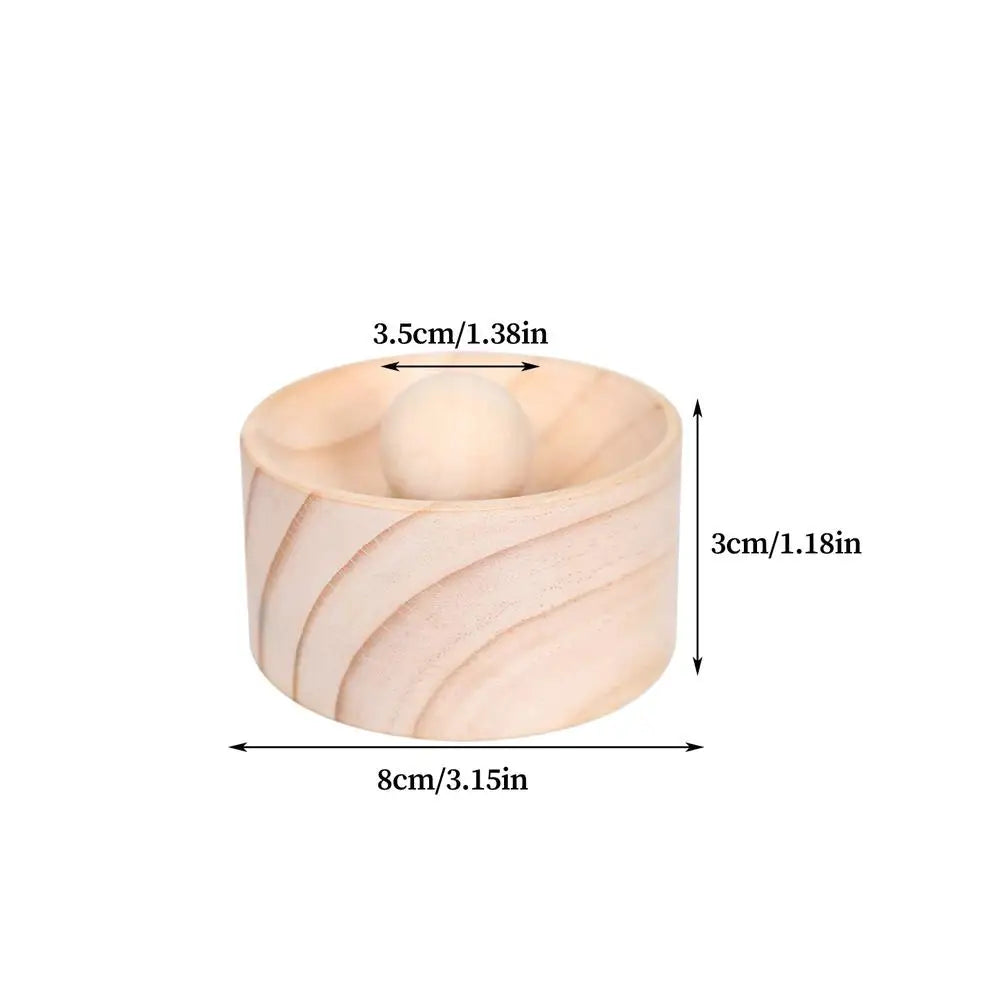 Wood Dumpling Wrapper Press Maker | Non-Stick Rolling Mold Dumpling Press Maker QXL 1pcs