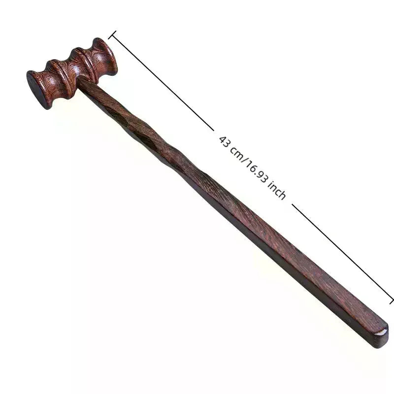 YOVIP Wooden Massage Hammer | Chicken Wing Wood Back Massager Wooden Massage Hammer QXL