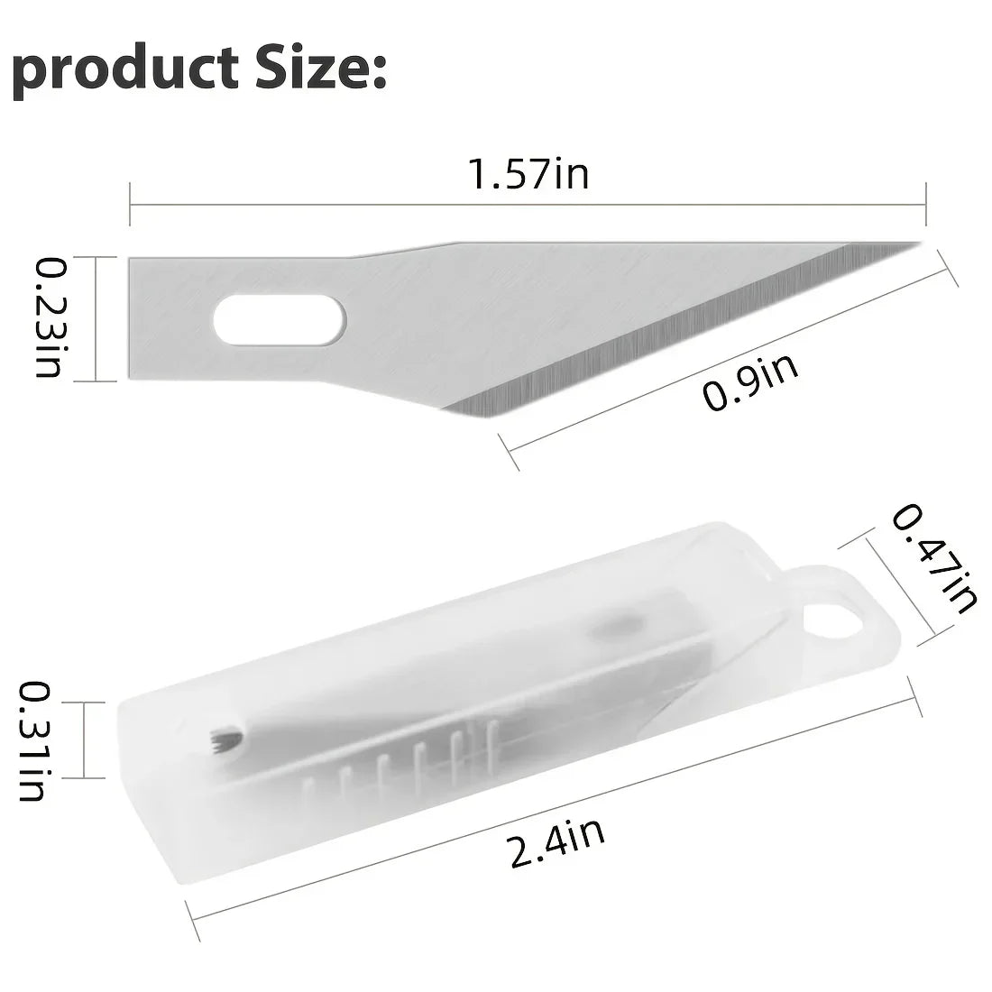 Craft Hobby Knife & Exacto Blade Kit with Steel Ruler Craft Knife Set QXL