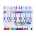 Car Scratch Repair Touch-Up Paint Pen | Waterproof Tyre Pen Touch-Up Paint Pen QXL Brown