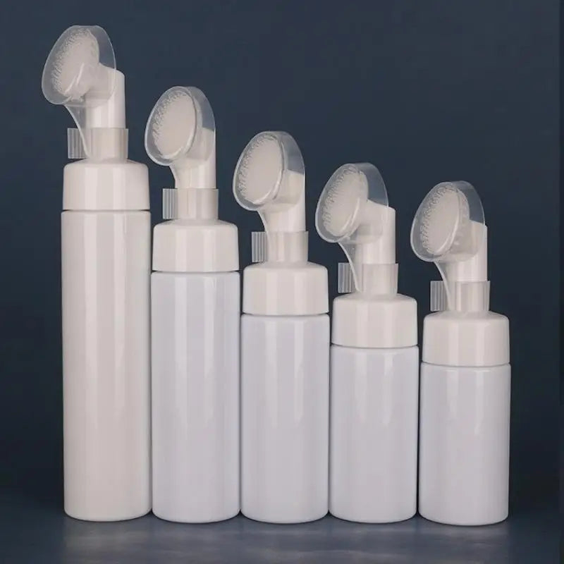 Foaming Mousse Dispenser Bottle + Silicone Brush | 100–200ml Foaming Pump Dispenser QXL
