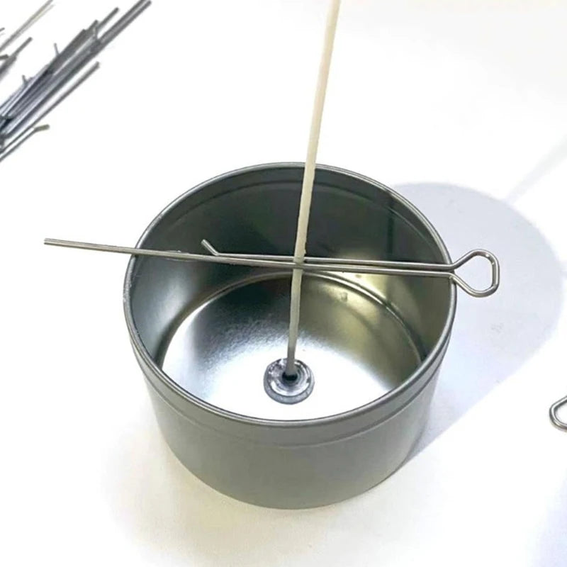 Stainless Steel Candle Wick Holders | Centering Clips 5–20 Pack Candle Making Tool QXL