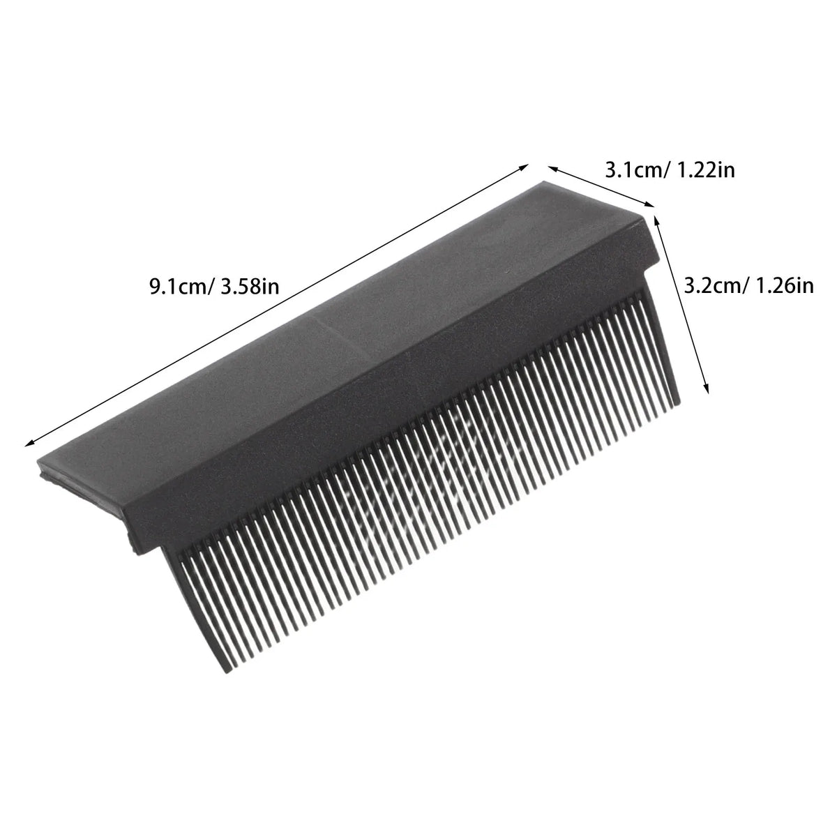 4-Pc Hair Straightening Comb Set | Flat Iron Attachment Hair Straightening Comb QXL
