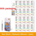 Kids Watercolor Painting Book Set – 20 Sheets & Brush Kids Watercolor Activity Set QXL Sea