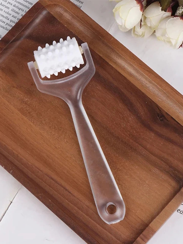 Define Beauty Facial & Body Roller Massager | Manual Tool Facial Roller Massager QXL transparent