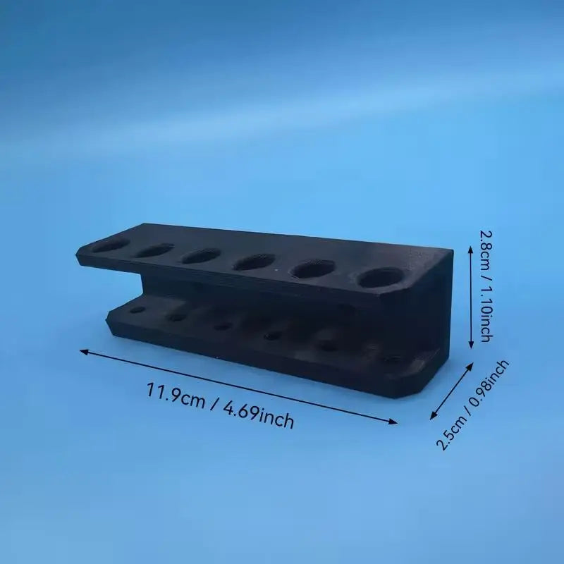 6-Slot Wall Dart Holder | Plastic Dart Storage Rack 1 or 3 Pack Dart Wall Holder QXL