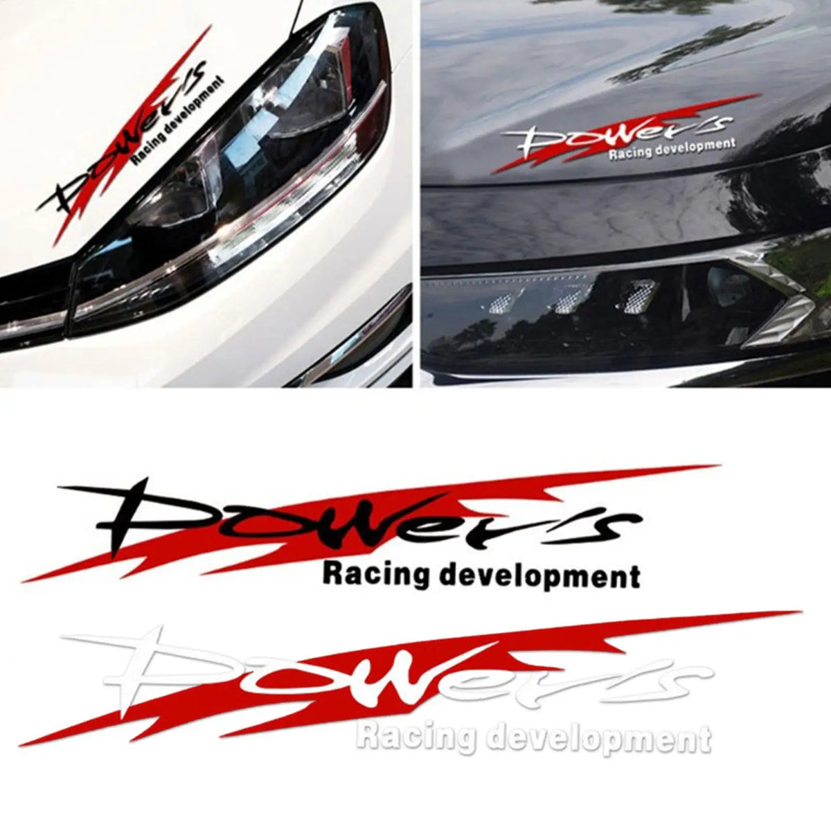 Reflective Sport Car Decal Sticker | Waterproof DIY Auto Body Car Decal Sticker QXL