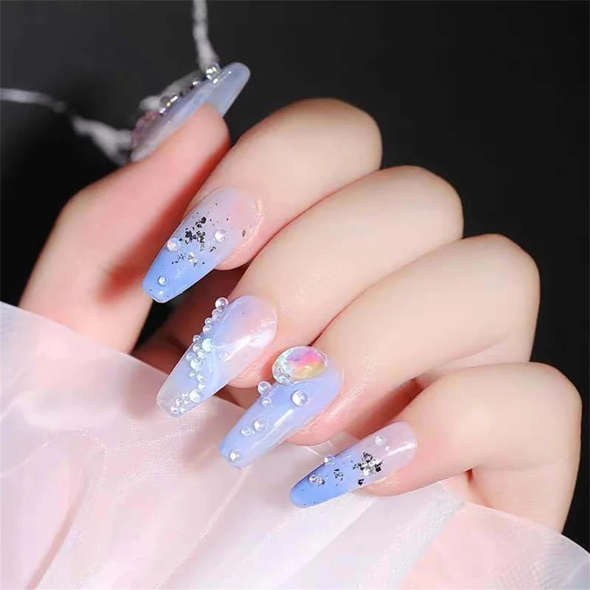Mixed Aurora 3D Kawaii Nail Art Charms, Beads & Rhinestones Nail Art Charms QXL