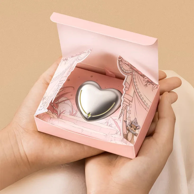 Heart-Shaped Solid Perfume Necklace | Portable Fragrance Gift Solid Perfume Necklace QXL