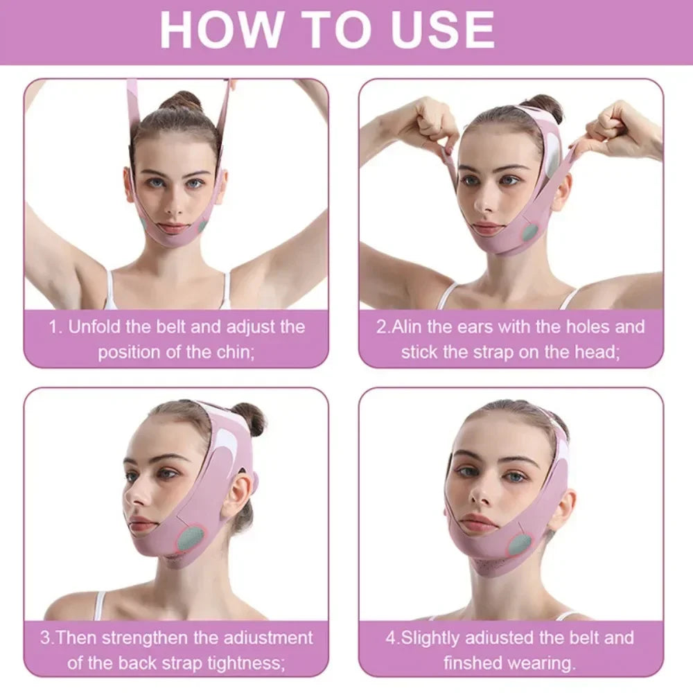 V-Line Face Slimming Bandage | Chin Lift & Contour Belt Face Slimming Bandage QXL