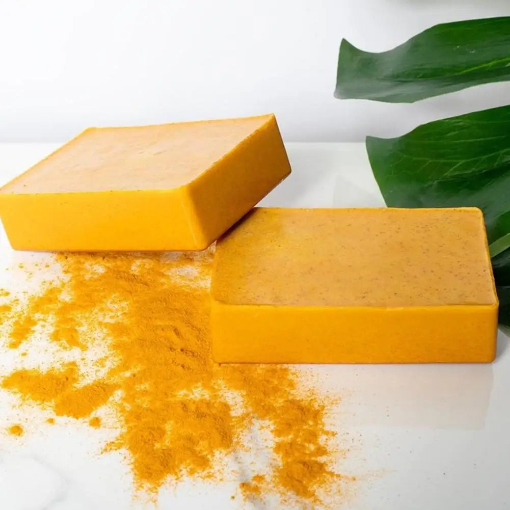 Lanolin Kojic Acid Brightening Soap with Turmeric – 120g Brightening Cleansing Soap QXL