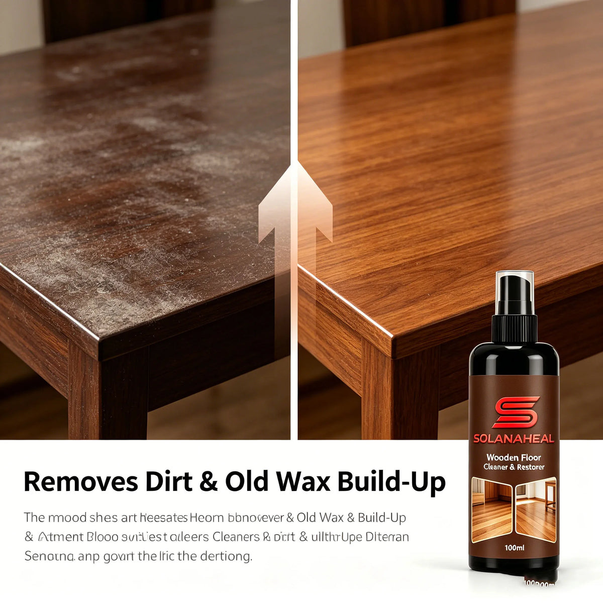 Hardwood Floor Cleaner & Restorer | Revives & Polishes Wood Floor Cleaner Restorer QXL
