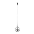 Hexagonal Mixing Shaft for Cement, Paint, Plaster & Grout Drill Mixing Paddle QXL Silver