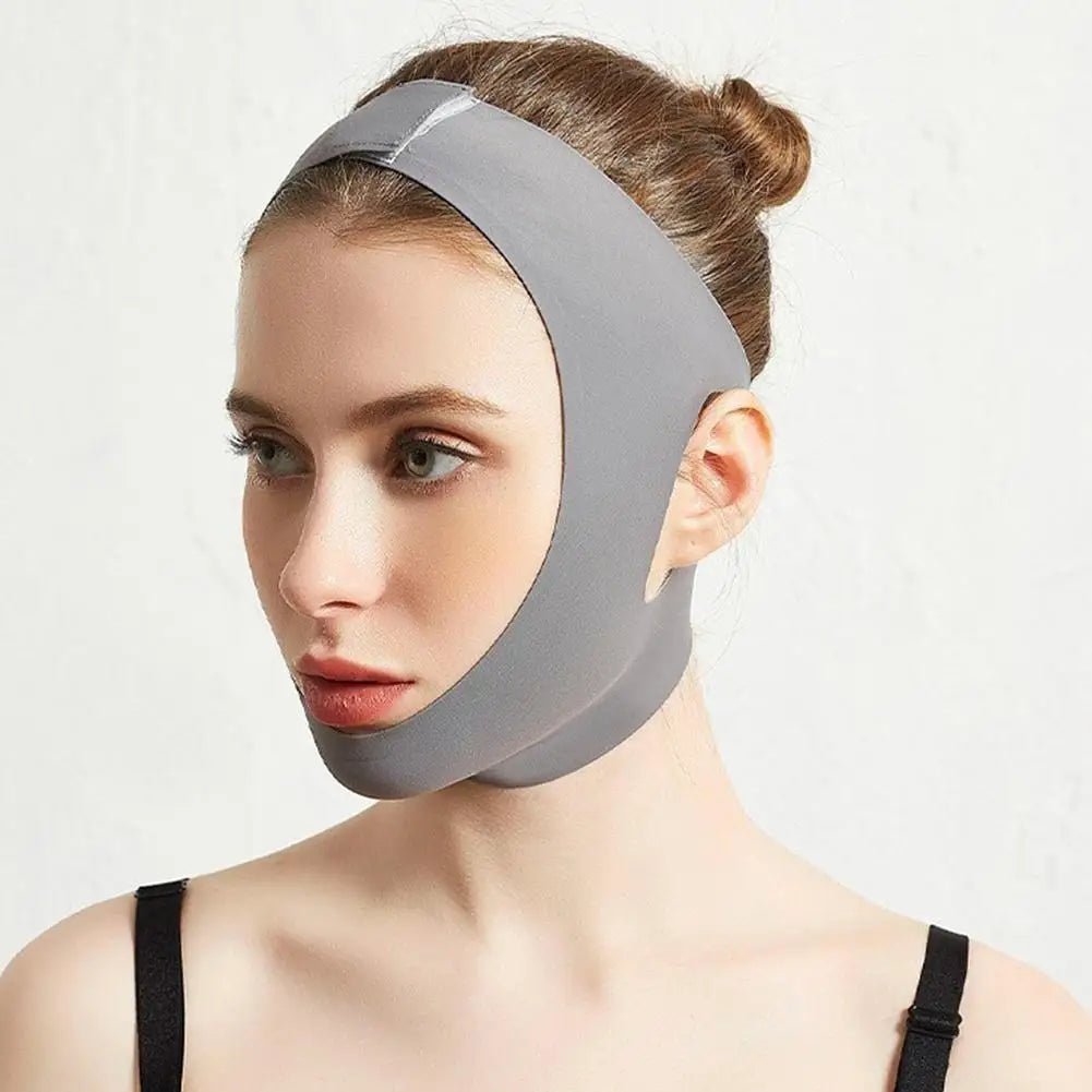 V-Shape Face Lifting Slimming Bandage Belt | Chin Contour Face Slimming Bandage QXL