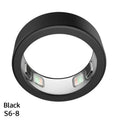 Silicone Cover for Oura Ring 5 | Protective Workout Case Smart Ring Cover QXL Black S size