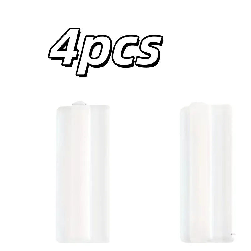4-Pack Self-Adhesive Sliding Door Handles – Clear, No Drill Cabinet Door Handle QXL 4pcs