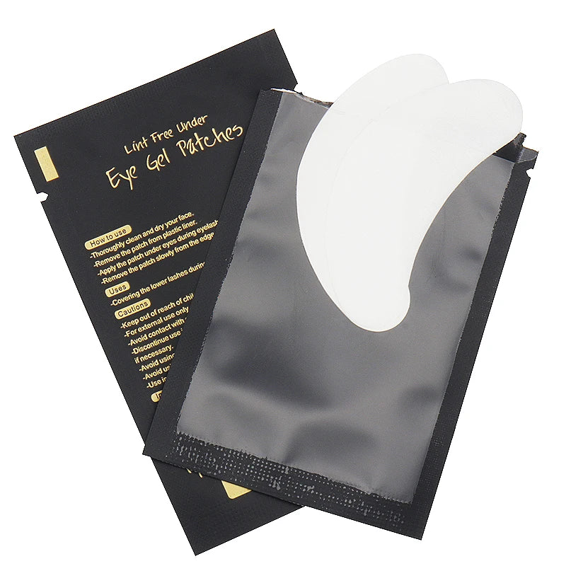 50 Pairs Under Eye Pads for Eyelash Extensions | Gel Patches Eyelash Extension Pads QXL