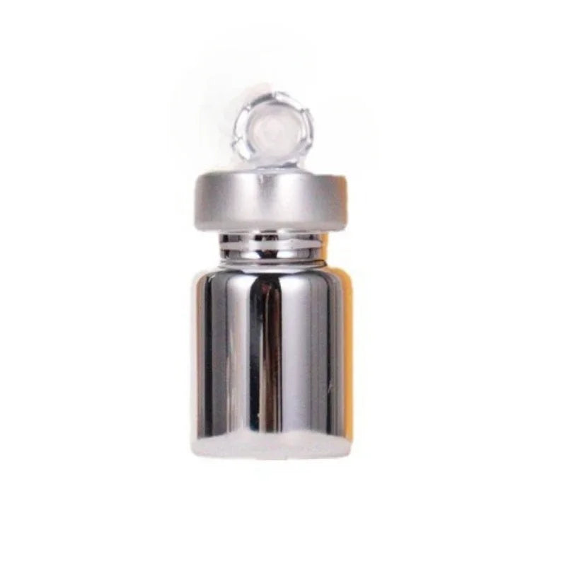 5ml Borosilicate Glass Sterile Vial | Self-Healing Port & Flip Cap Sterile Glass Vial QXL silver 5ml Glass