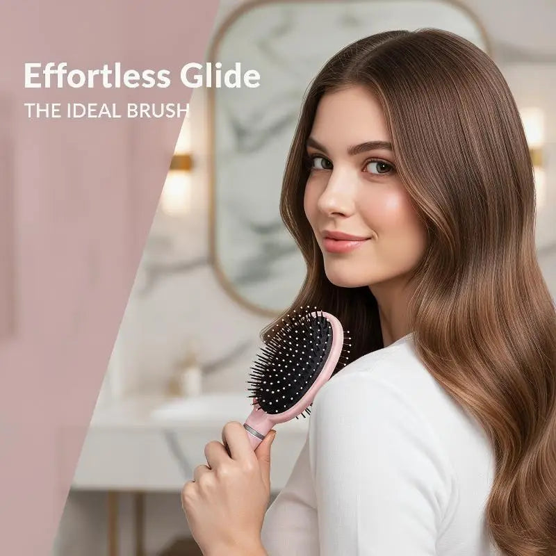 Anti-Static Cushion Hair Brush | Scalp Massage, All Hair Types Cushion Hair Brush QXL